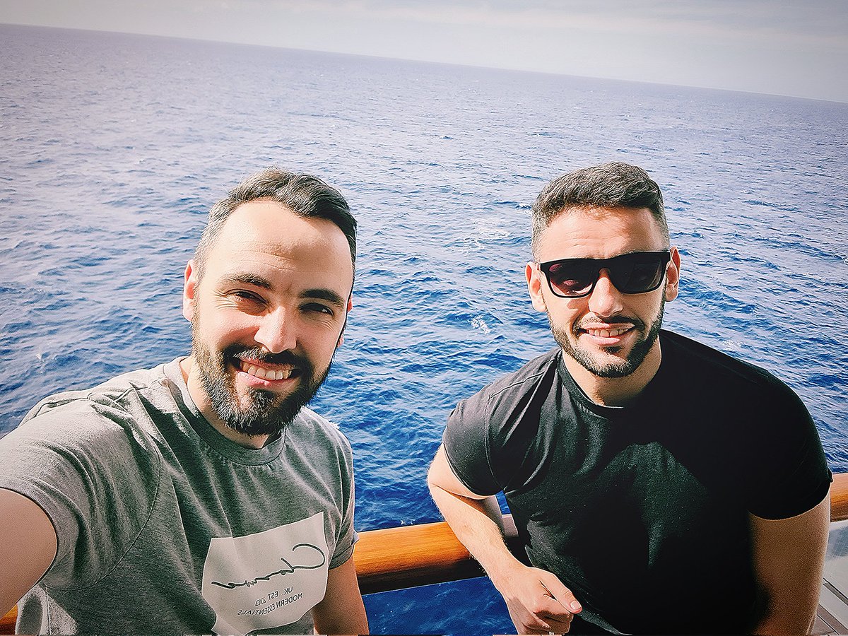 What a night performing our first show on Saga Spirit of Discovery! Relaxing before our next show in a couple of days! 🎤 🛳 👏 #ovation #saga #livebusiness #brothers #thankyou #cruise #Sea