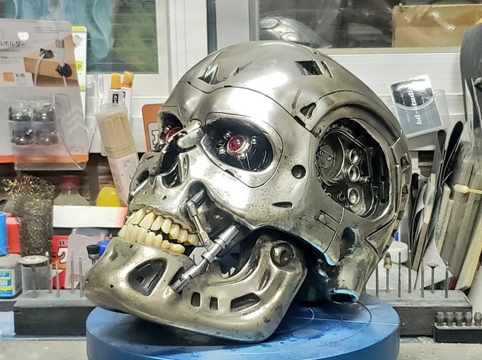 ☠️スケスケスケルトンナグリ☠️玄能 玄翁 大工 舞台 ハンマー