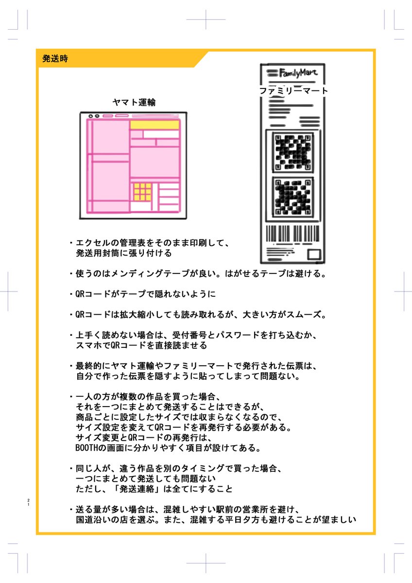 このような内容です。色々失敗したりして、その都度メモをしたもののまとめのような感じで、人気を獲得する方法や、BOOTH自体の細かい仕組みを説明する本ではありません。 https://t.co/uwtZyuJzvd