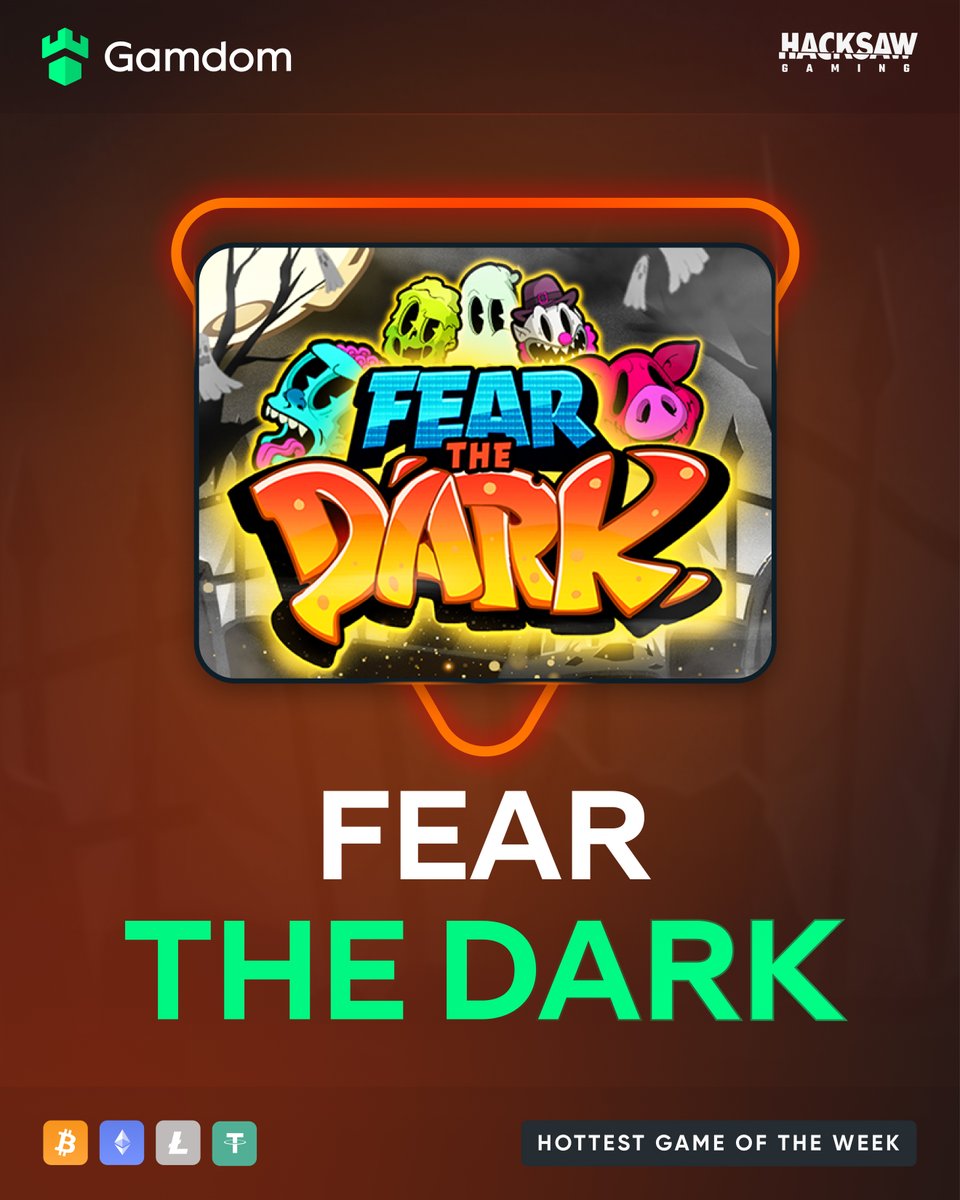 gamdom's tweet photo. 🔥 Hottest game of the week 🔥

Fear The Dark by Hacksaw 🤩

FreeSpins #Giveaway to 100 lucky users!

💚 + 🔁 + Tag a Friend

If you receive a 💚, you'll get Free spins later today! 🤑💸 https://t.co/EoyKJFpS7E