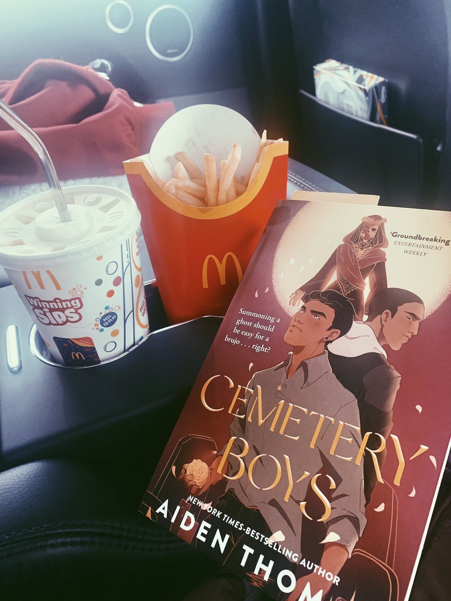 When on a road-trip, always bring a book! 🚎📖

instagram.com/p/CrF4hs_ILl-/

#books #reading #booktwitter #bookcommunity #cemeteryboys #reader #fantasy #fantasybooks #bookworm