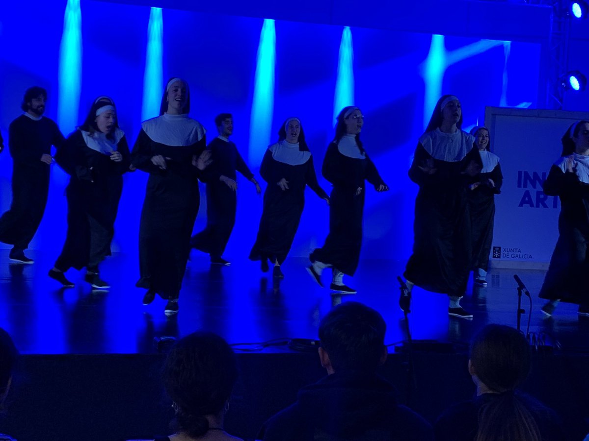 En Innovart 2023 Cidade da Cultura.Consellería de Educacion e Cultura. Espectacular versión do alumnado da ESAD de Galicia Sister Act