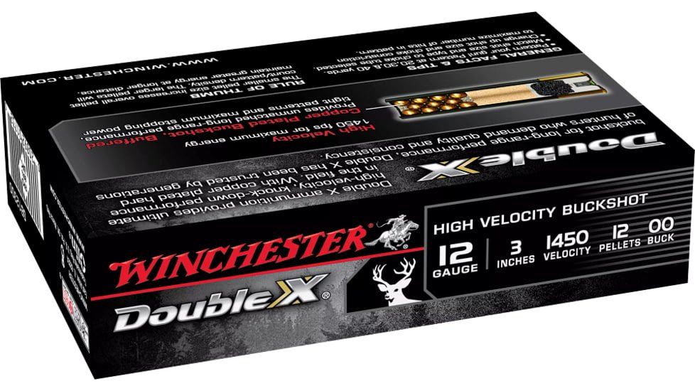 familydealvibes's tweet image. Winchester DOUBLE X 12 Gauge 12 Pellets 3" Shotgun Buckshot Ammunition SB12300 Gauge: 12, Number of Rounds: 5,   17% Off

bit.ly/3L0F9cD

PRICE  $14.99

#opticsplanet #MediumGame