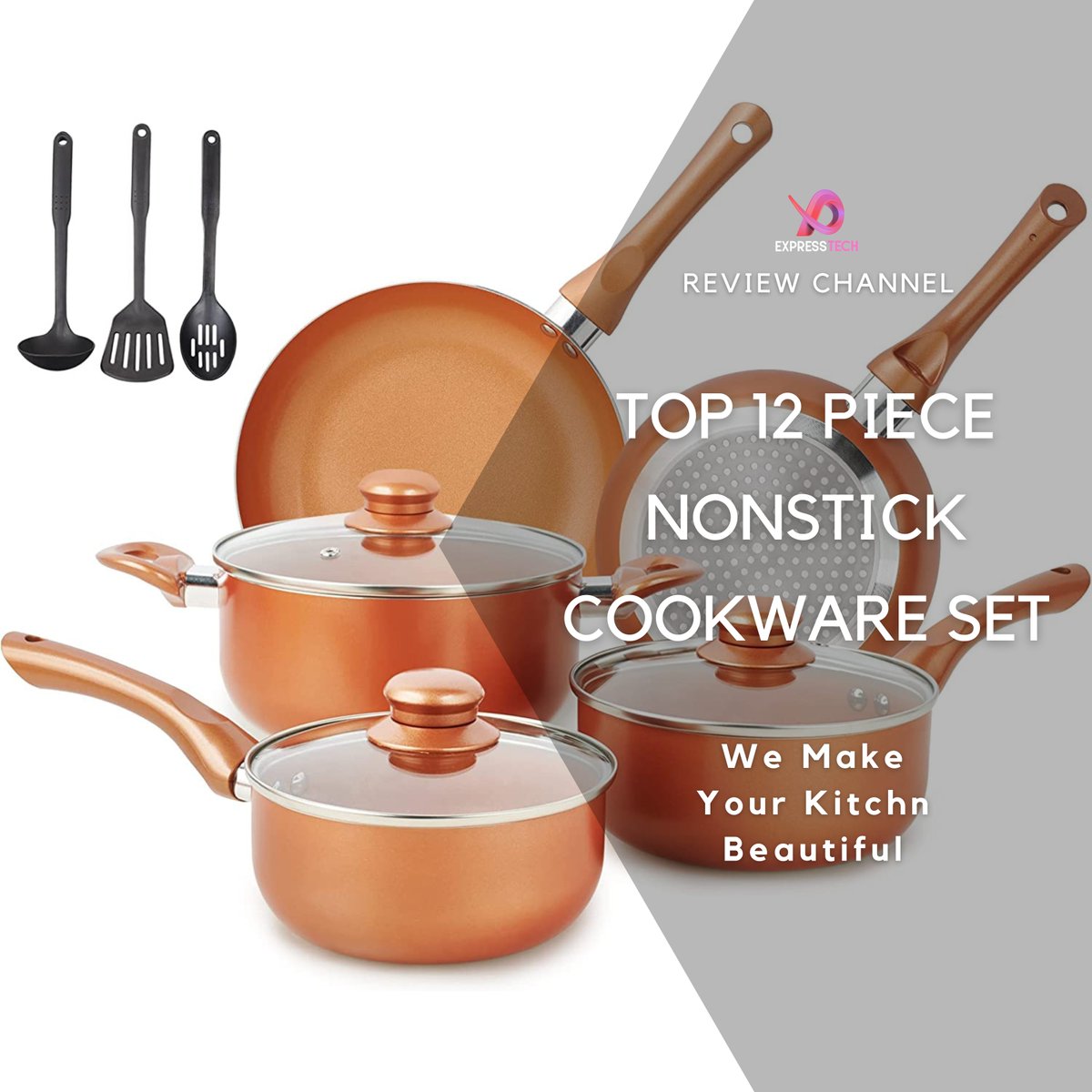 expresstech11's tweet image. The Pots and Pans Set Ultra Nonstick, Pre-Installed 11pcs Cookware Set Copper with Ceramic Coating
➜ Watch Now: youtu.be/PygYCMwDlyM

#nonstickcookwareset #cookware #kitchenessentials #cookwareguide #cookwaretips #NonstickCookware #CeramicCookware #HealthyCooking #ceramic