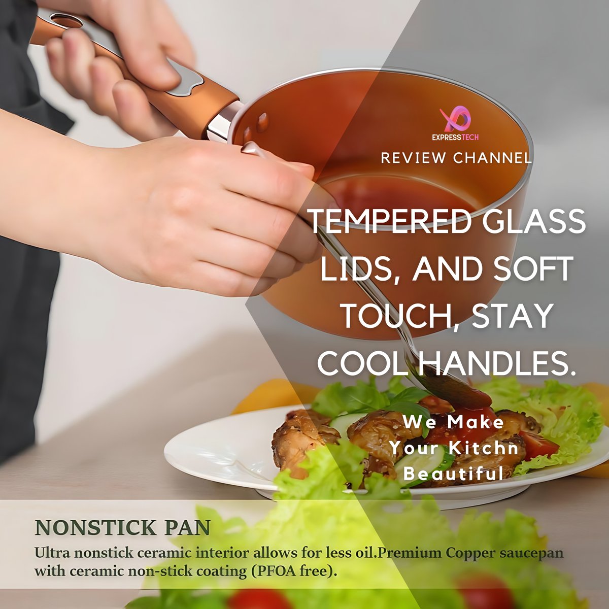expresstech11's tweet image. The Pots and Pans Set Ultra Nonstick, Pre-Installed 11pcs Cookware Set Copper with Ceramic Coating
➜ Watch Now: youtu.be/PygYCMwDlyM

#nonstickcookwareset #cookware #kitchenessentials #cookwareguide #cookwaretips #NonstickCookware #CeramicCookware #HealthyCooking #ceramic