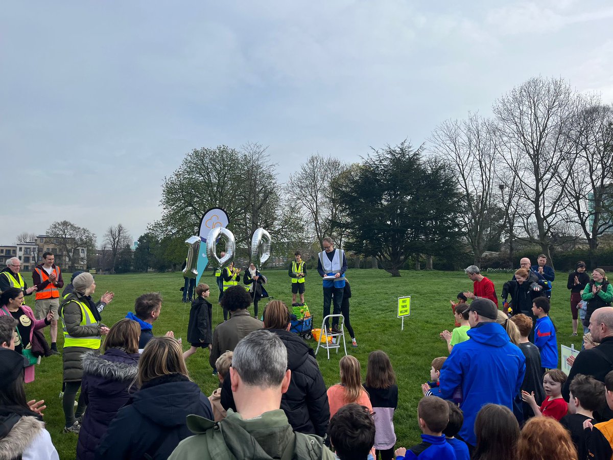 Enfield Town junior parkrun tweet media