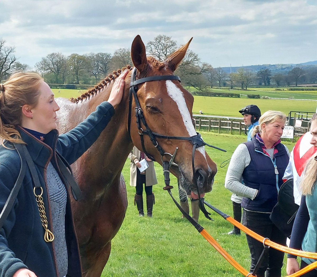 Good day as always at <a href="/ChaddesleyRaces/">Chaddesley Races</a> yesterday... my standout winner was MAHLAND in the opening race, the maiden. He looked beat heading to the last but battled back well to win - he's a very scopey horse who I'd fancy to go onto bigger things in the future! <a href="/MelRowleyRacing/">Mel Rowley</a>