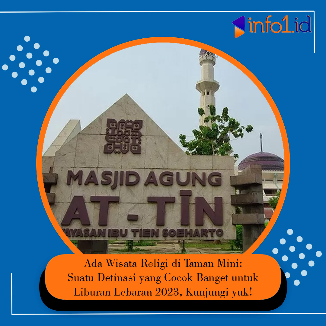 Info1id's tweet image. Masjid At-Tin adalah salah satu tempat wisata religi yang cocok untuk dikunjungi saat liburan Lebaran 2023.

info1.id/khazanah/10118…

Editor: Aliefien Sutopo

#wisatareligi #tmii #masjid #ramadhan2023
