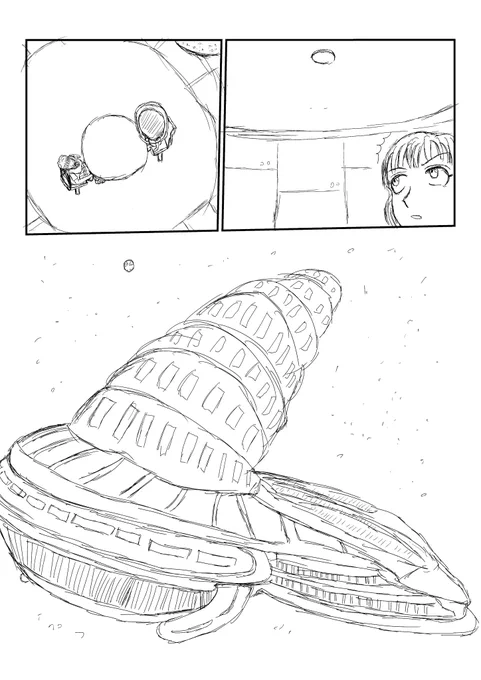 #wip 
遠い宇宙の途中経過です 