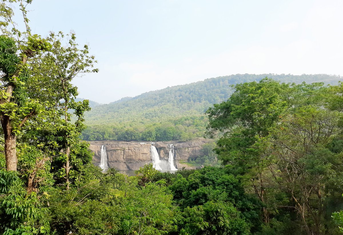 rialakshman's tweet photo. വെന്തുരുകുന്ന വെയിലിൽ വറ്റാൻ വിസമ്മതിക്കുന്ന വെള്ളകെട്ടുകളും, പൊള്ളുന്ന പ്രതലങ്ങളൊടെ പാറകളും, അവശതയോടെ താഴേക്ക് പതിക്കുന്ന വെള്ളച്ചാട്ടവും, ഫോട്ടോ പിടിക്കാൻ വ്യഗ്രതപെടുന്ന കുറച്ച് യാത്രികരും ഒക്കെ ആയി ഒരു വേനലിൽ ആതിരപള്ളി. #AthirapallyWaterfall #SundayDrives #RandomJourneys https://t.co/tD2hZrjYQj