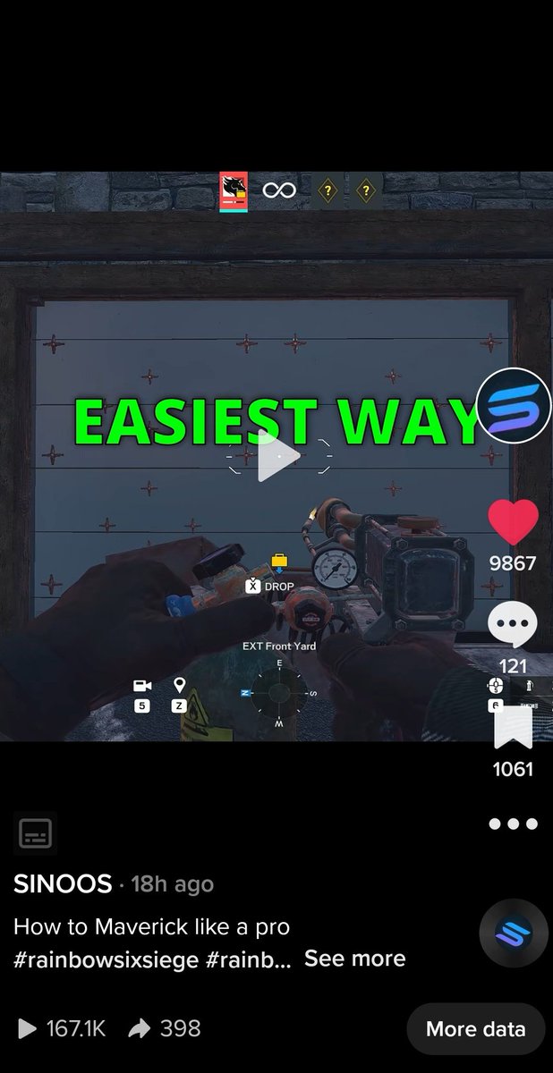 SINOOS_'s tweet image. I can&apos;t believe how NPC people are in this game. Most of them come from console as well. Comments to Maverick tricking