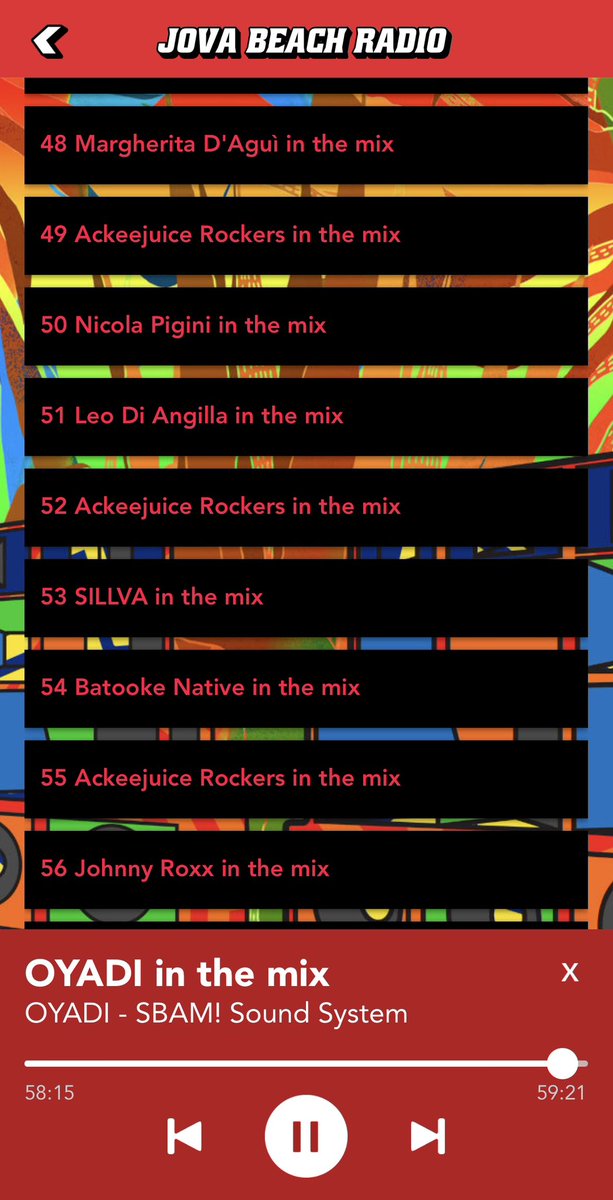loro_paolo's tweet photo. Ogni settimana un nuovo pazzesco djset. Sull’app #JovaBeach #JovaBeachRadio #SbamRecords @lorenzojova #AckeejuiceRockers 🤩🙌🏻🎶🎵 https://t.co/fnwpCo4Ms1