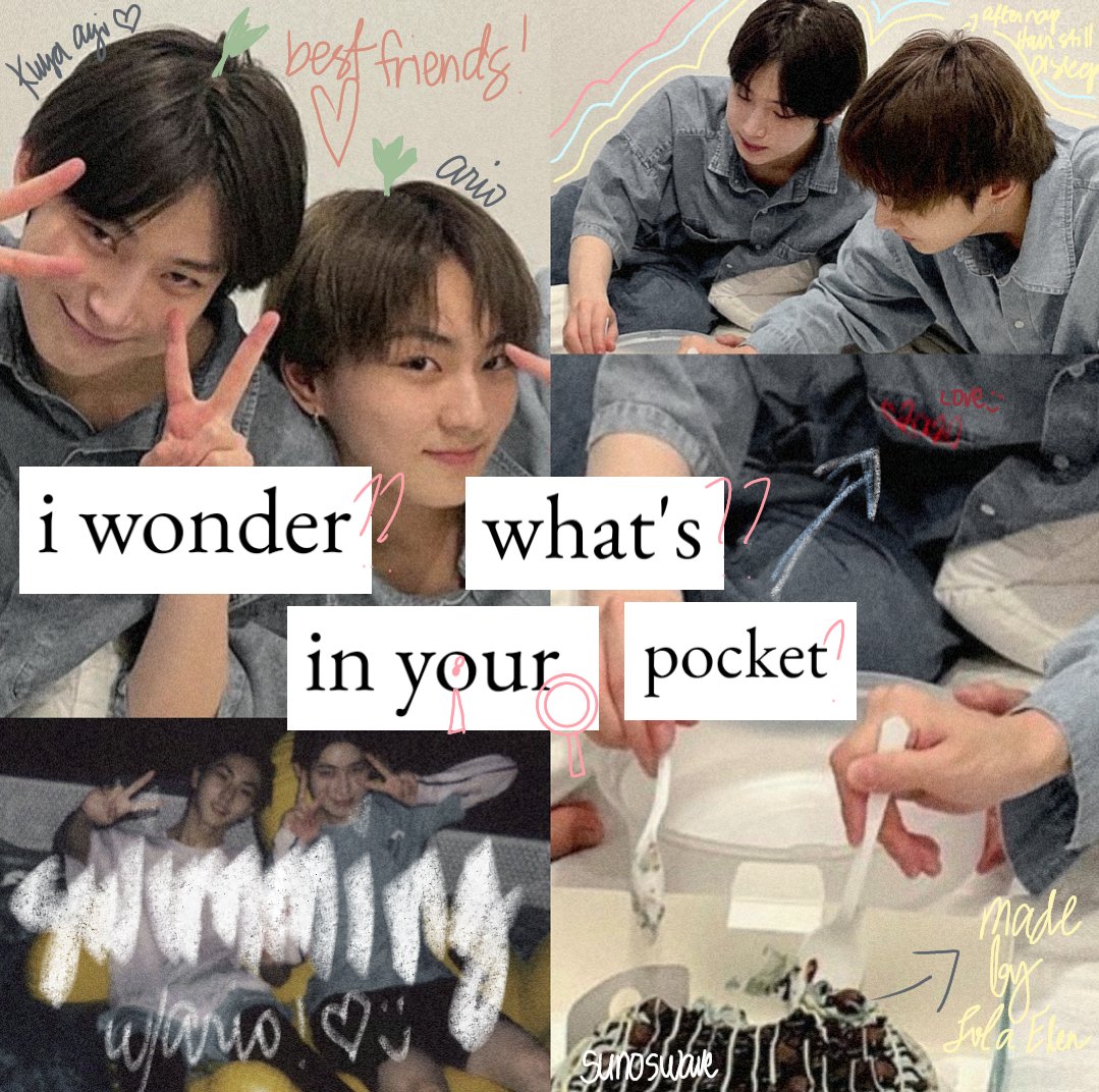 sunoswave's tweet image. love in pocket
for #POCKETZonEvent

🛴: grew up together, same village, same school, same street: all of it are almost the same. 

ayi (sn) &amp;amp; ario (jw) consider theirselves as more than best friends: bestest friends. but what if one is confused and tries to hide it in his pocket?