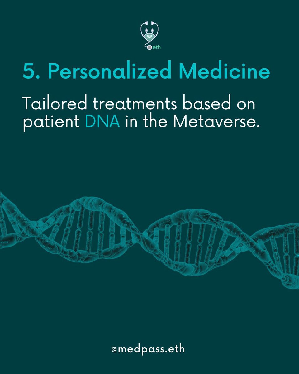 medpass's tweet photo. Join the Movement Towards a Future of Health and Innovation!
Follow @medpass.eth for more web3 healthcare updates!
.
.
.
#web3 #metaverse #nft #crypto #nfts #nftcommunity #nftart #digitalart #medpass #meta #healthcare #blockchain #Decentralization #DigitalHealth https://t.co/2NrNKULJTj