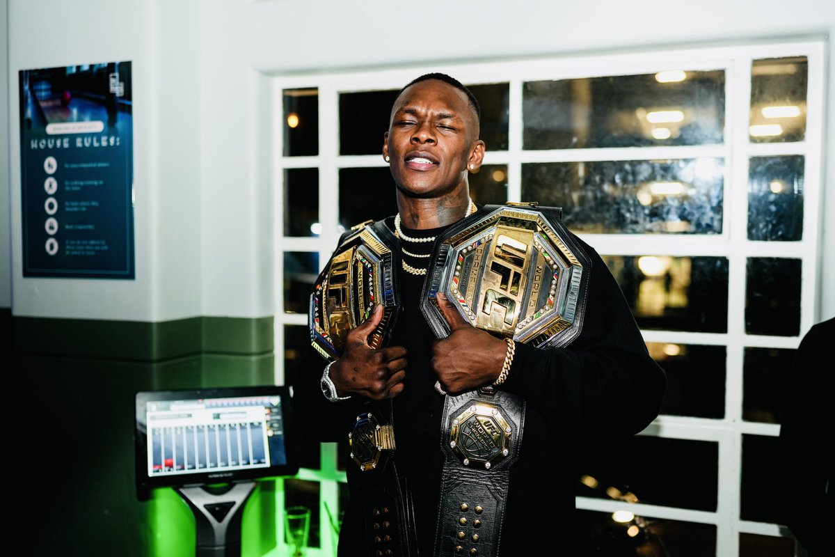 Israel Adesanya tweet media