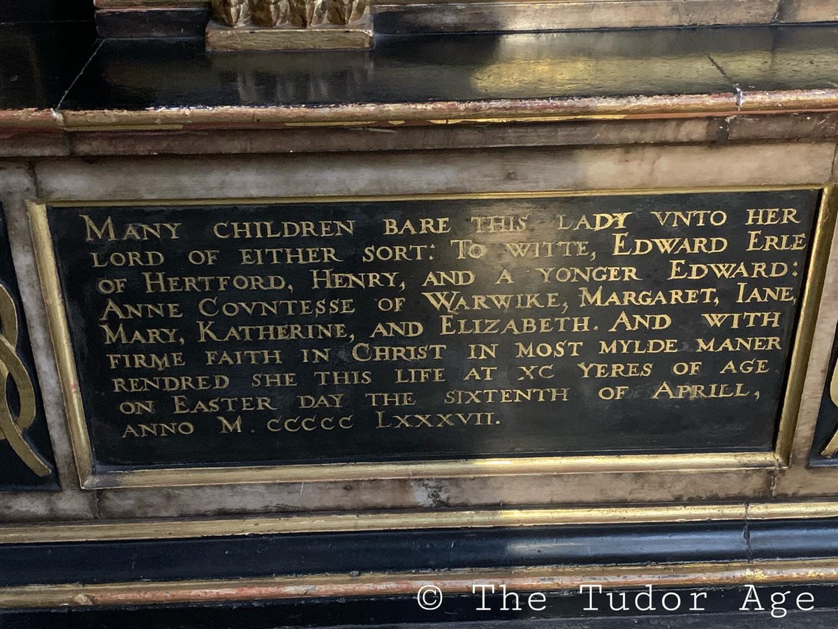 TudorAge1973's tweet photo. #OTD
16th April 1587
Anne Seymour, Duchess of Somerset, Countess of Hertford and Viscountess Beauchamp died at Hanworth Place, Middlesex.
https://t.co/yiFBWZIv62
#AnneSeymour #DuchessofSomerset #CountessofHereford #Tudors #History https://t.co/h1RxZjLGIa