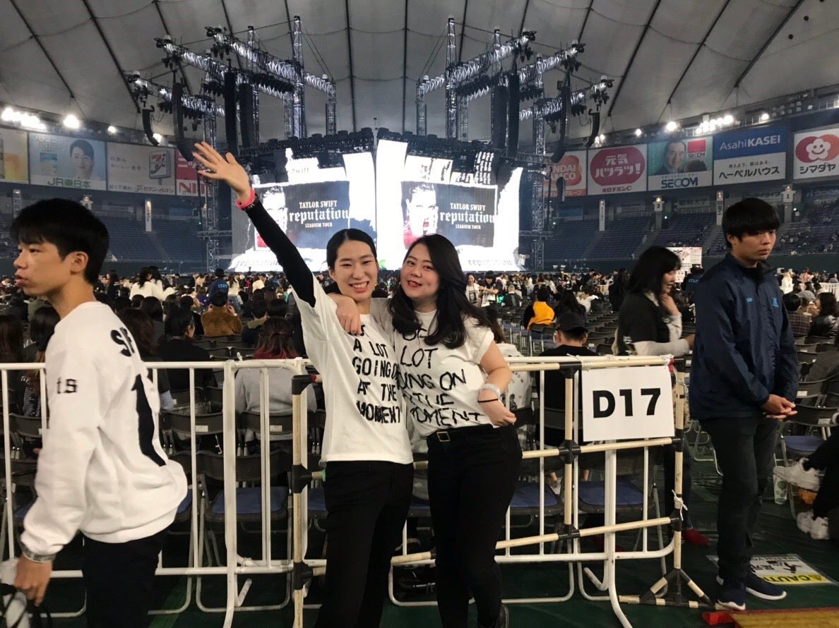 tshn213's tweet photo. @taylorswift13 @aaron_dessner @OctavioJones @GettyImages Celebrated our 10 years friendship at #TampaTSTheErasTour !!! We wouldn’t know each other without you. Many more years to come! 🫶🏻🥹✨ I love you forever @taylorswift13 @taylornation13 🤍 https://t.co/fS6Rg0V9NA