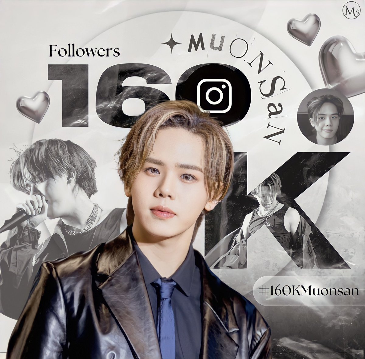 MUONSAN 160K Followers on Instargram 

🍍🐯

#160KMuonsan
#MuonATLAS #ATLAS_th