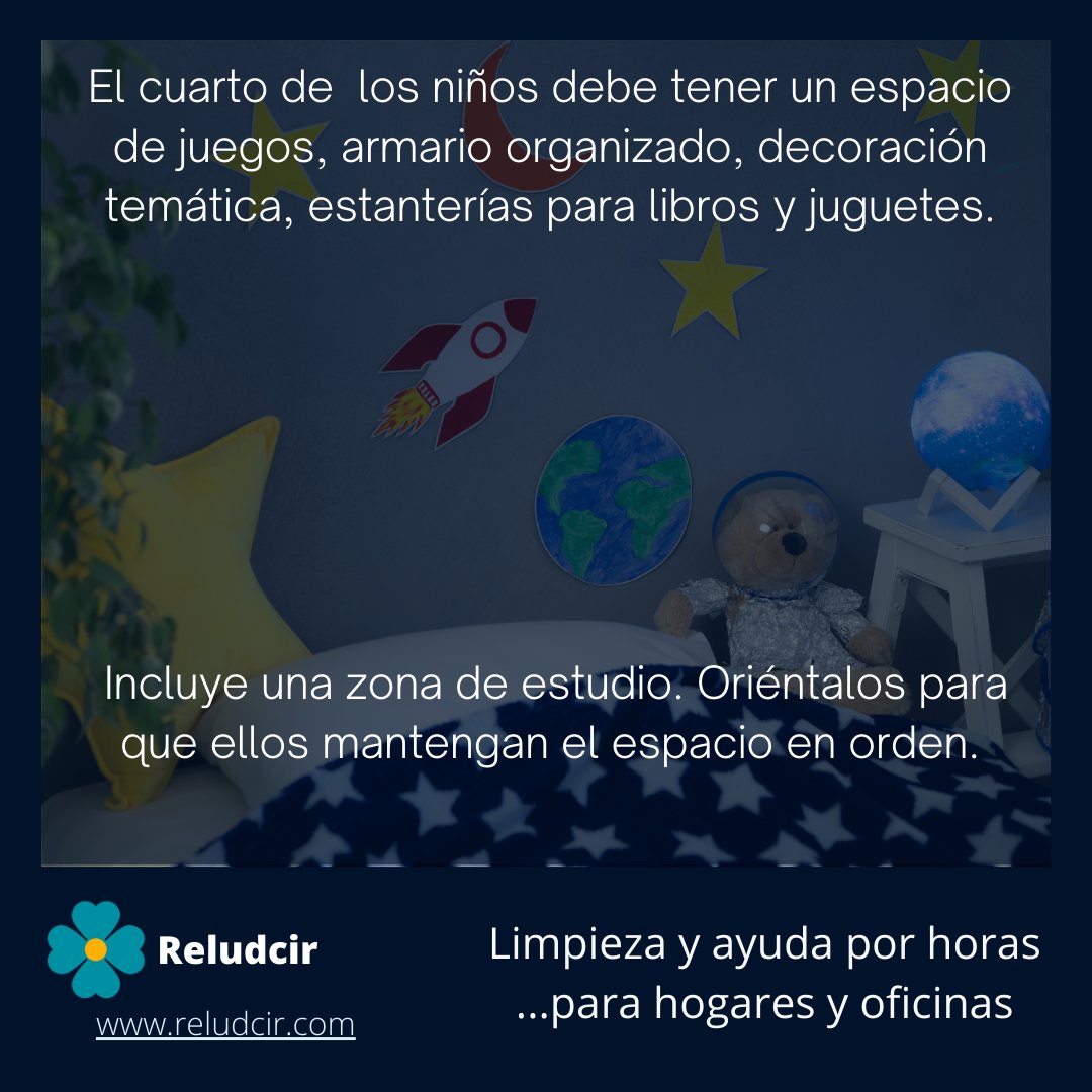 #Organizar el cuarto de los niños es fácil: un espacio de juego, armario organizado, decoración temática, estanterías para libros y juguetes, y una zona de estudio son la clave para mantener todo en orden y accesible para ellos. ¡Haz que su espacio sea  acogedor! #niños #cuarto