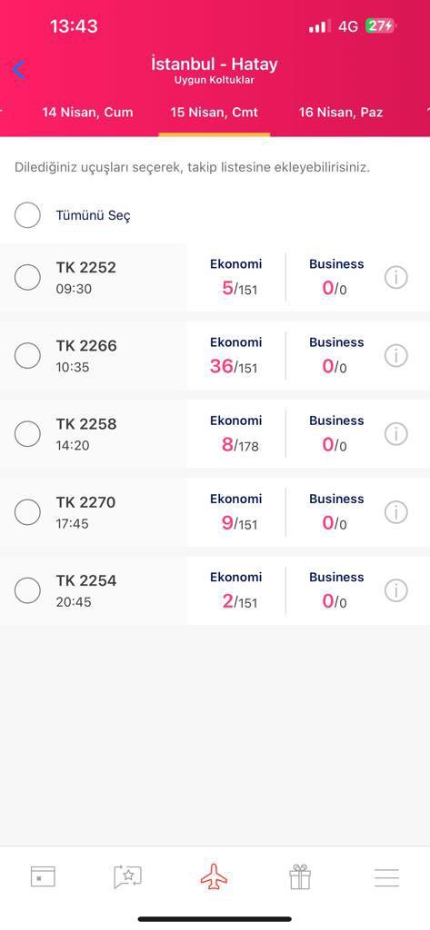 SimonettaVspc's tweet photo. Havalimanı yaptık diyerek övünüyorsunuz ama biz kullanamıyoruz. THY İstanbul-Hatay uçuşu kapasite 151 ama 5 yolcu uçuyor,sadece görevliler? Depremin üstünden 70 gün geçti biz neden ailemizi görmeye gidemiyoruz? HATAY'A NEDEN UÇAMIYORUZ? Uçaklar neden yolcu almıyor? Biletler satışa neden kapalı? Koltuk varken neden DOLU diyorsunuz? Seçimde insanlar gelip oy kullanabilecekler mi? @BilalEksiTHY @UABakanligi @akaraismailoglu  @TK_TR