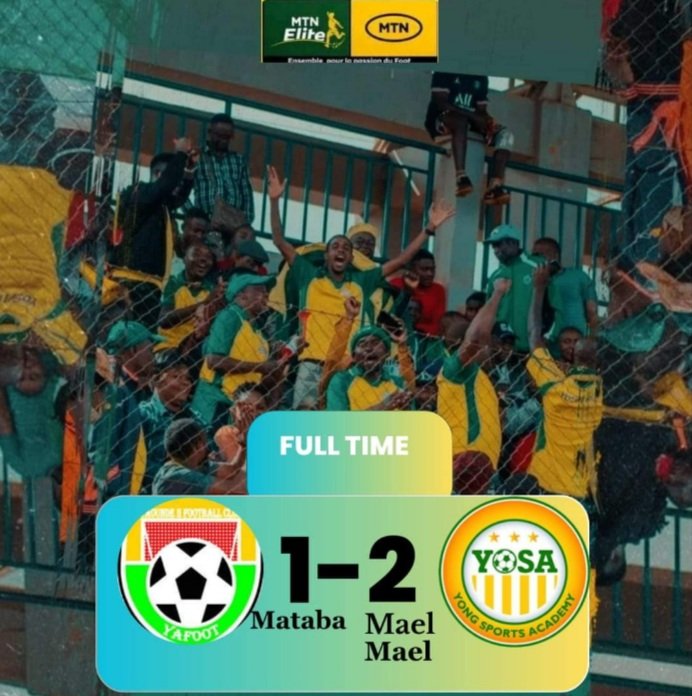 kick442_com's tweet image. 🇨🇲Elite One: Mael Dindjeke’s brace earns YOSA vital three points
#EliteOne
#Yosa
#Fecafoot kick442.com/elite-one-mael…