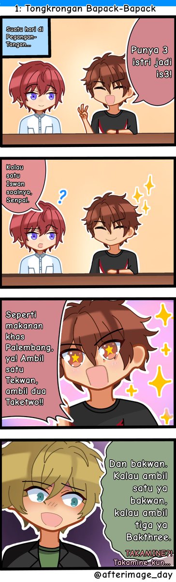 𝙋𝙚𝙜𝙖𝙣𝙜𝙖𝙣-𝙏𝙖𝙣𝙜𝙖𝙣 4𝙆𝙤𝙢𝙖

Episode 1 : Tongkrongan Bapack-Bapack

Art : @.afterimage_day