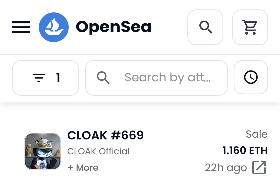 Curry has been sold at 1.16eth! 👀

#OpenSea #NFTs

opensea.io/collection/clo…