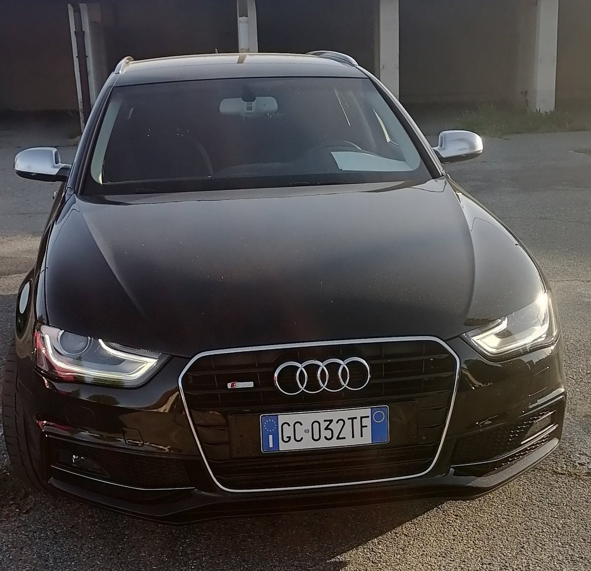 #AudiA4 The sun, the wind, the road.