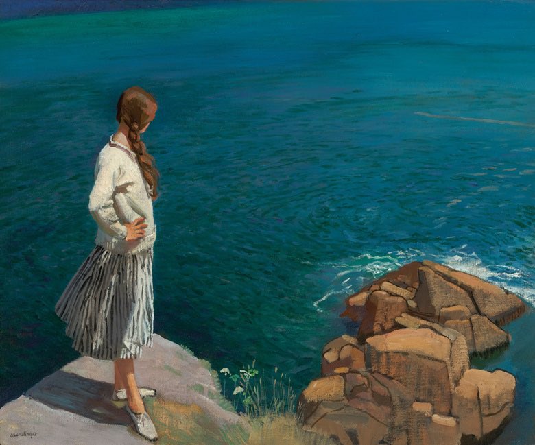 Laura Knight (1877-1970)
At the Edge of the Cliff, 1917

#lauraknight #artinfinitus