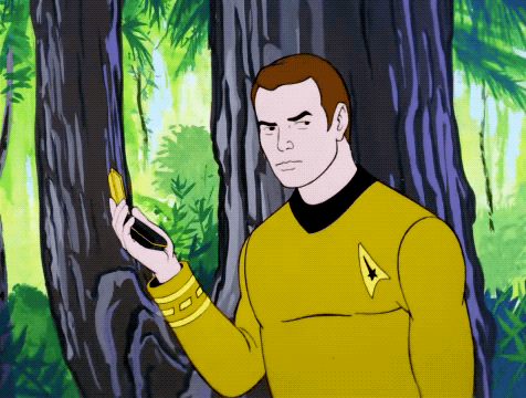 #TASSatNight  'Kirk to alien intelligence!'  
'Kirk to entity, Kirk to entity!'