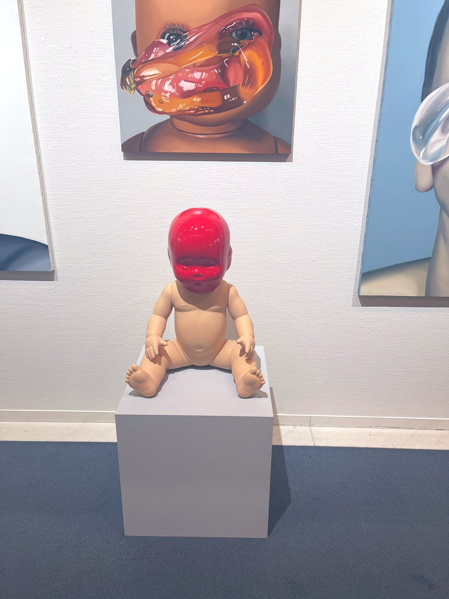 wabisuke_fxxk's tweet photo. #oketacollection いってきた☝️めちゃコンテンポラリーな作品ばっかで素敵やった🙌 #遊戯苑 チームのディレクションもはまってたなー! #timemixed #桶田コレクション @Yu_Gi_Yn https://t.co/tyLTJbXk4y