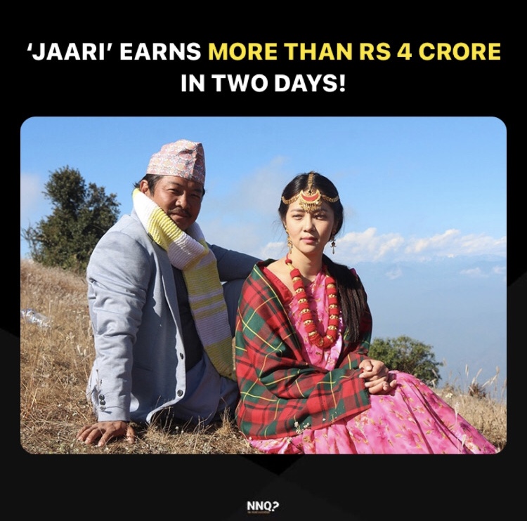 Dayahang Rai starrer Nepali movie ‘Jaari’ has collected more than Rs 4 crore in just two days. 😮 

The film will soon be released in international market/ foreign countries. Back to back hit movies for Dayahang Rai. 

#nepalimovie #boxoffice #nonextquestion