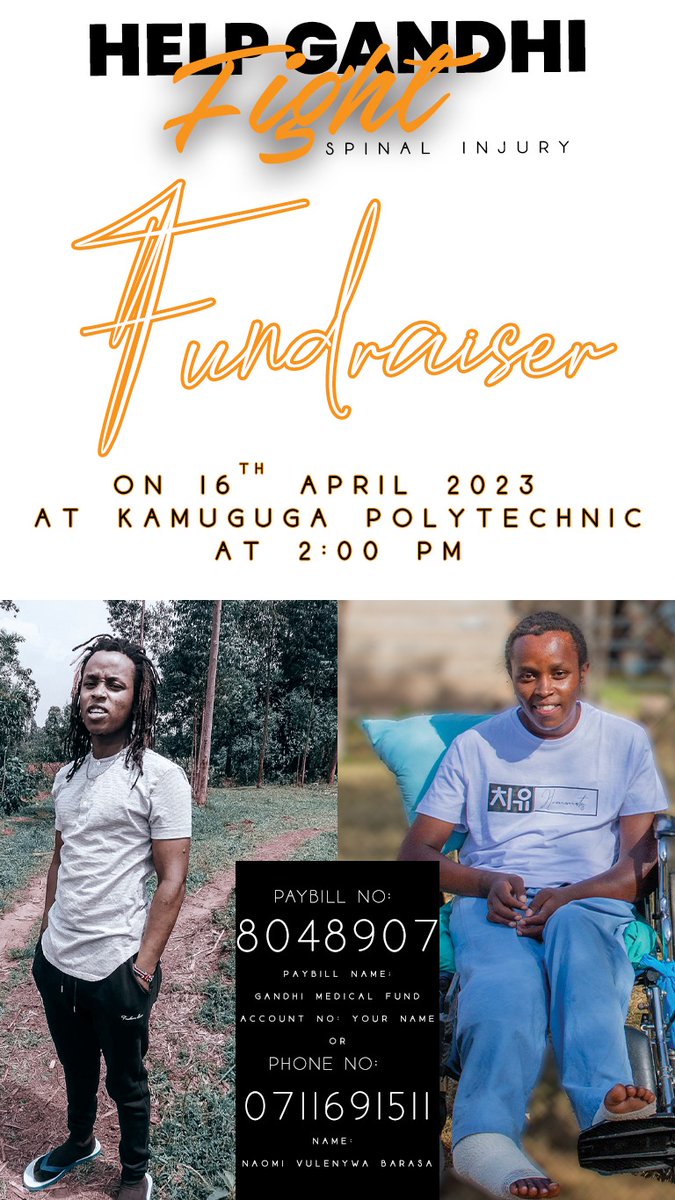 AbukaAlfred's tweet photo. A very special form of giving can be personal acts of kindness of contributing towards the recovery of Gandhi Muturi 

#GandhiMedicalFundraiser https://t.co/wApJc8iHGi