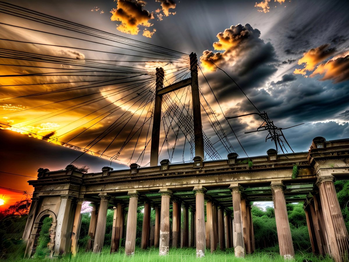 Princep Ghat in AI world! 
#NFTs #NFTartwork #AIart