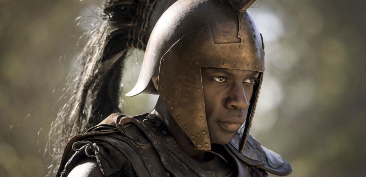 GaiusCa1igu1a's tweet photo. @sprmagiscredere @LeoKearse You’re going to love #TroyFallOfACity with Achilles, Patroculus &amp; Zeus, among others cast as black, you could even point out the double standards &amp; hypocrisy when it comes to this cultural appropriation. #Wokeflix https://t.co/NC2PJ8ltpM