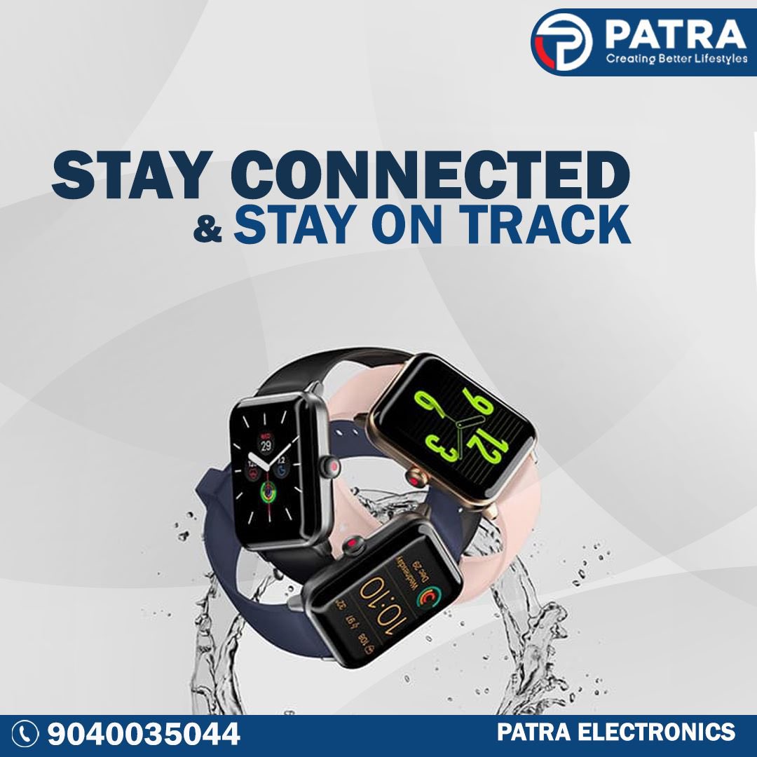 Wear style! Wear technology!

Get your hands on smartwatch that helps you live your life easier, smarter, and more balanced.
.
.
.
.
#patraelectronics #patra #retailstore #store #beststore #smartwatch #bestwatch #connectivity #perfectwatch #style #technology #bestshop #gadgets