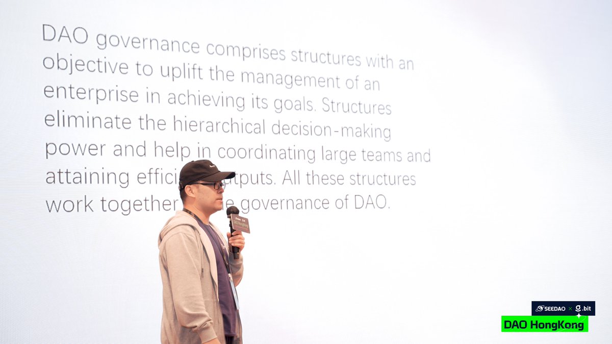 DIDbased's tweet photo. What makes #DAO a DAO?
Here we discuss all about DAO in #DAOHK.

Have you ever participated in a DAO, and what's your opinion on DAO governance?

#dotbit #voty #subdid https://t.co/qivyHEdHdj