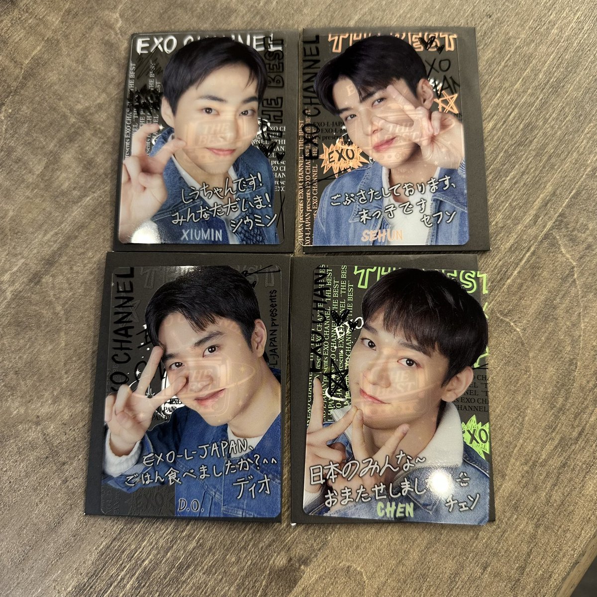 exobaekme's tweet photo. EXOペンミグッズ交換希望
クリアトレカ

【譲】D.O、シウミン、セフン、チェン
          
【求】ベッキョン、ベク

会場にて交換希望
よろしくお願いします🙏 https://t.co/uBdfNEH8DG