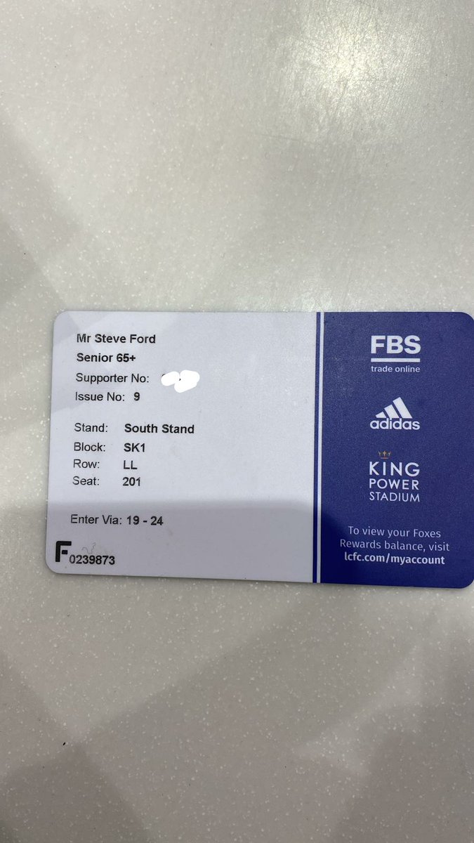 beckytLCFC's tweet image. Still trying to locate Steve Ford to reunite him with his wallet - please get in touch if you know him