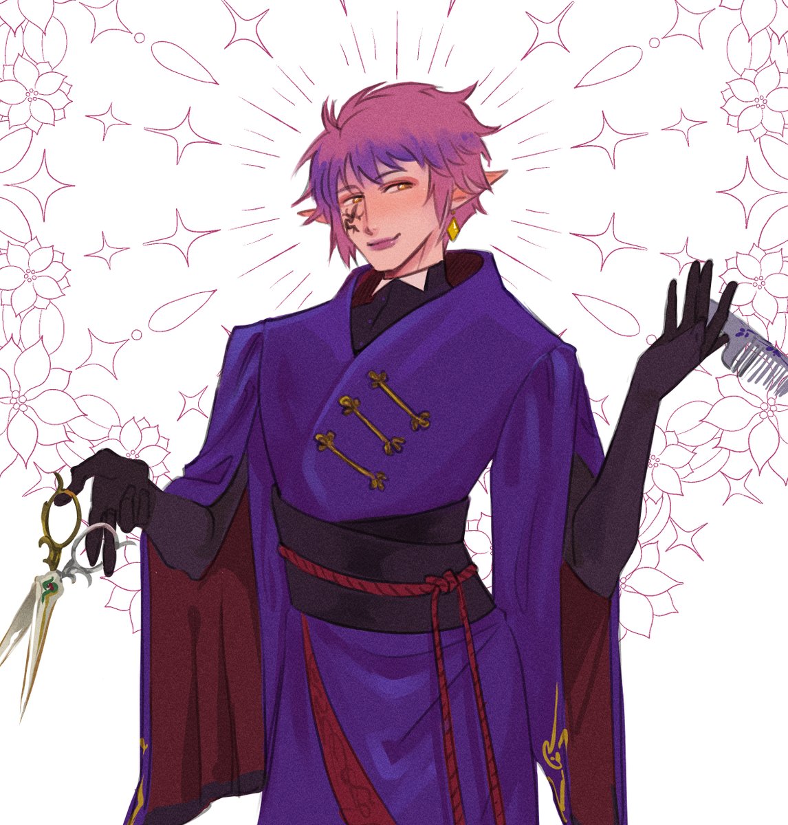 takohebi_'s tweet image. Pomefiore Jandelaine