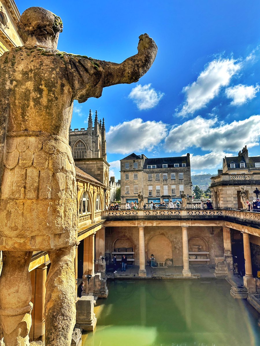 gemmak500's tweet photo. The Roman baths.
#bath #architecture #somerset #riveravon #avon #river #wier #bathsomerset #greatbritain #reflection #lovegreatbritain #igersbath #cityofbath #bathuk #visitbath #romanbaths #bathspa #bathromanspa #roman https://t.co/a1wxvCrMRK