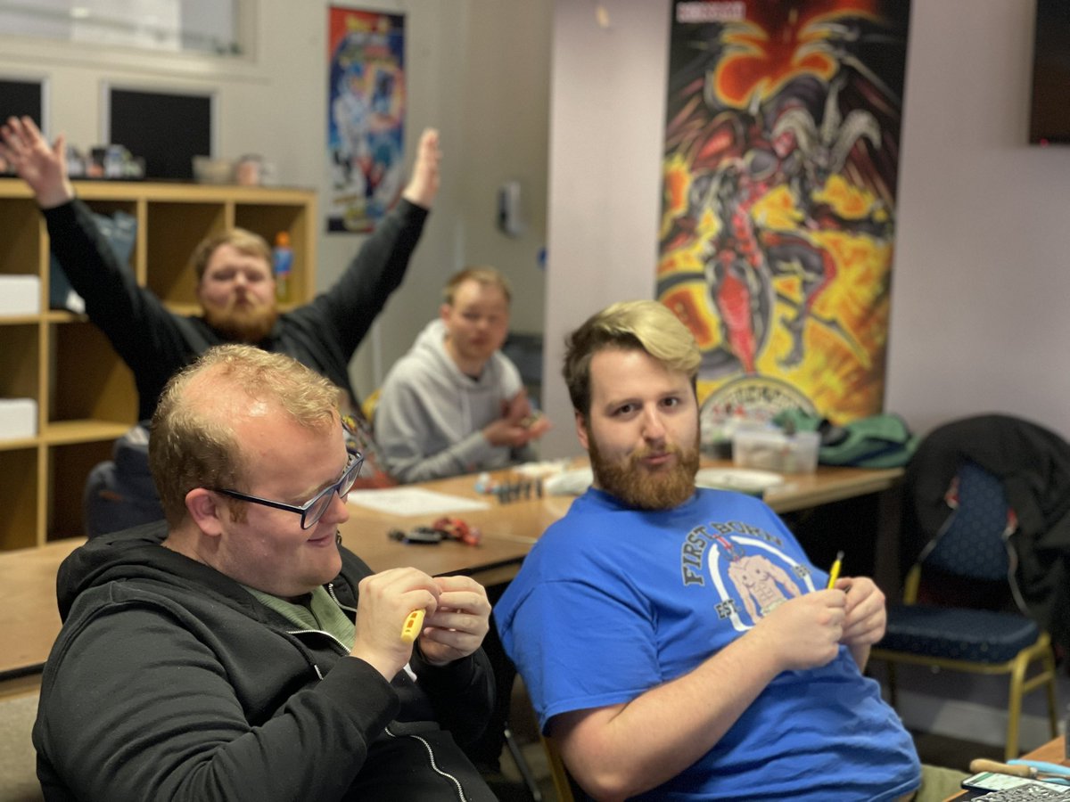 Sanctuaryplay's tweet photo. @Hellstorm_Mikey 

If these guys were a boy band, what would they be called? https://t.co/6gkMCMn5A7