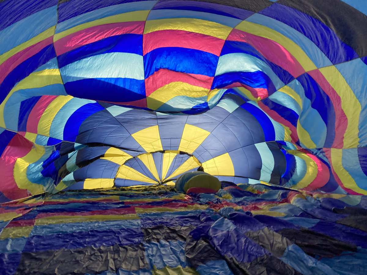 cameronballoons's tweet photo. A bit of colour to brighten up your day.

Our test-inflation crew secured these images as the early morning sun illuminated these beautiful new envelopes, now being flown worldwide.

#testinflation #newballoon #hotairballoons #fabricengineering #looktothesky #teamcameron https://t.co/Mz6ekKJc2N
