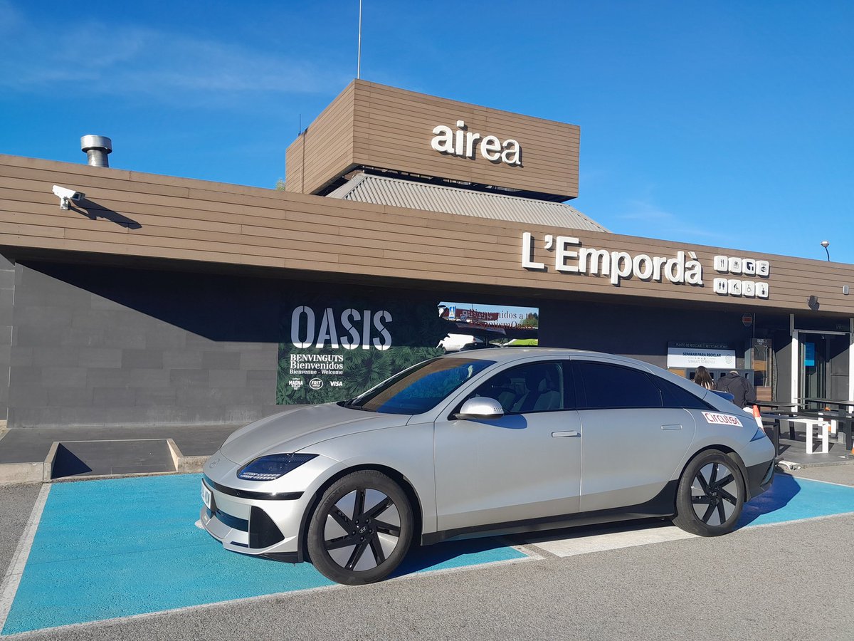 PereSoriaAlcaza's tweet photo. Avui toca #CircutorElectroChallenge #LongRange amb l'@IONIQ6 de 74 kWh de capacitat de bateria
Quants kms farem? https://t.co/T3cNZYgS0A