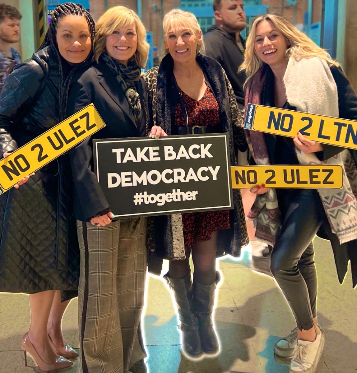 READ
THE
SIGNS

We 👊🏾 Say 👊🏾 No 🔥

#NoToULEZ #NoToLTN #TakeBackDemocracy #LadiesNight

@charlottehodson6 @IngridTarrant1 @MsGlynisBarber 
@Togetherdec