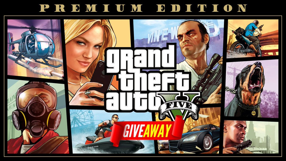 SteamGamesPC's tweet image. 🎁#GIVEAWAY - 🔥"Grand Theft Auto V: Premium Online Edition"🔥 Rockstar Game

To enter:🎁
✅Follow @SteamGamesPC, @PCGDeals &amp;amp; @FreePCG
❤️Like and ♻️RT this tweet

📅Ends on April 19th

📧DM me to sponsor a giveaway like this
#FreeGame #FreeGameKey #Rockstar #csgo #GTAV #GTA #GTA5
