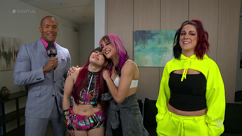 dakotakaitales's tweet photo. Upgraded Dakota Kai screen captures from #WWERAW post show #RAWTalk 4/10/23 now available at https://t.co/6LT8fc4KJ6 https://t.co/a4ZCoLBqnU
