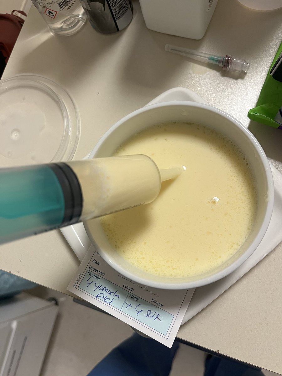 Albümin Değeri Yükseltmek için bire bir 💯
📌 Yumurta akı + süt ( tercihe göre Abounnd ) ✅