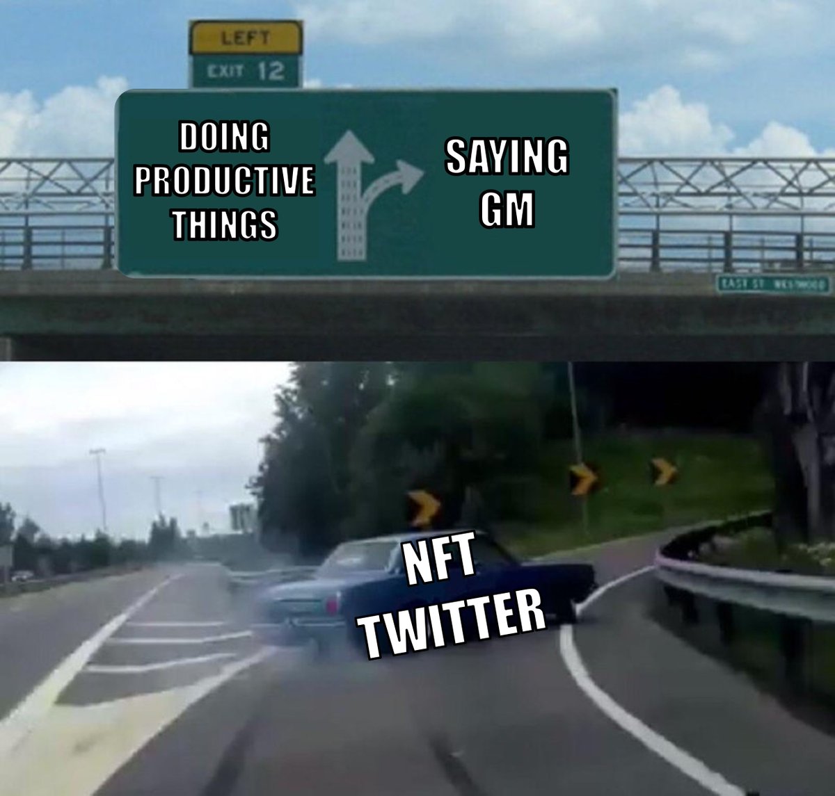 Well, it's Sunday.

We don't have to be productive.

GM #NFTTwitter!