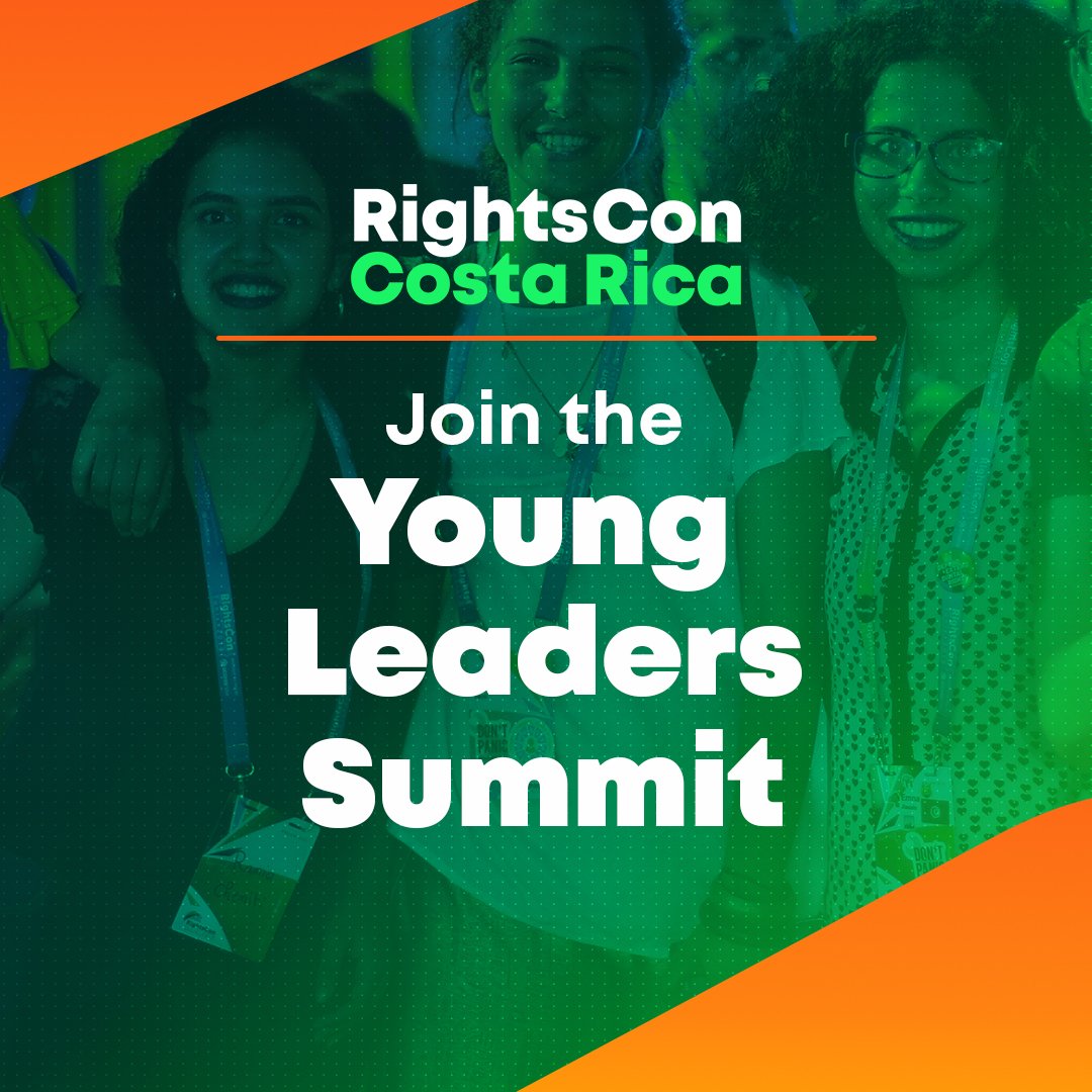🚀Ready to end your week on a high note? 

Apply to the <a href="/rightscon/">RightsCon</a> Young Leaders Summit to discuss digital rights issues affecting youth, attend career-specific sessions, acquire security skills, and network with other youth from all around the world!🌎👥 
rightscon.org/apply-to-join-…